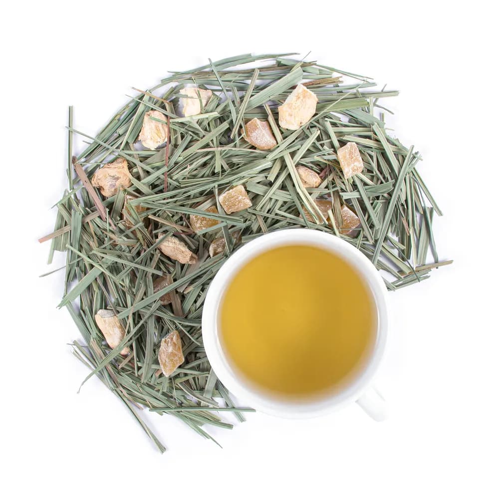 دمنوش حال خوش (زنجبیل و لمونگرس)